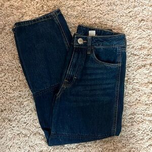 H&M girls baggy wide leg jeans